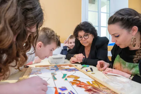 Nathalie Heu, directrice de l'école Immaculée Conception