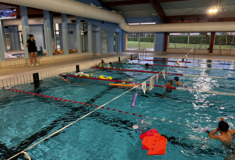 Piscine pollué