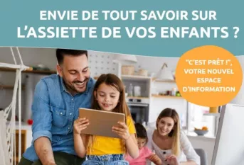 Image de parents avec leurs enfants 