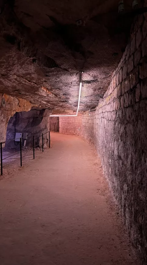 Image d'une carrière souterraine