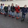 Enfants en trotinettes